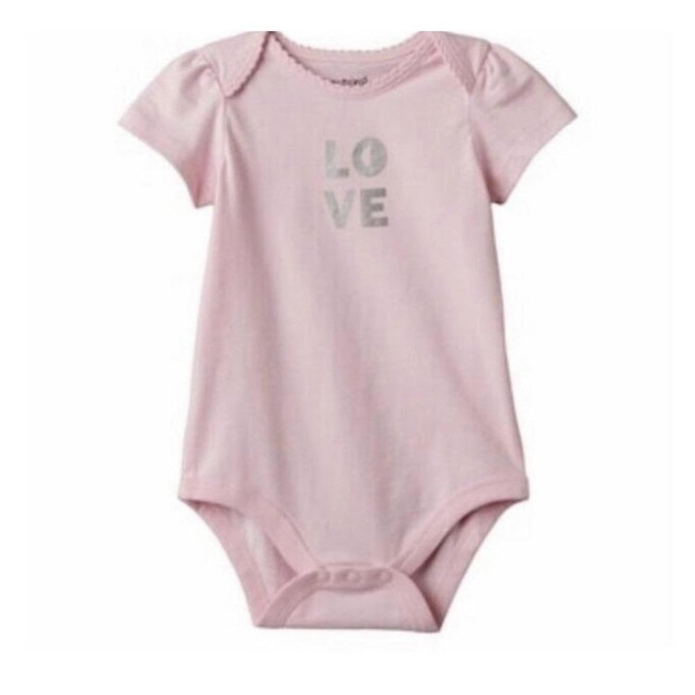 Jumping Beans  “Love" Graphic Bodysuit - 24 months